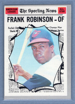 1970 Topps #463 Frank Robinson All-Star (HOF)  (b) EX  GO900