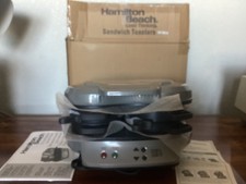 Hamilton Beach Dual Breakfast Sandwich Maker ...