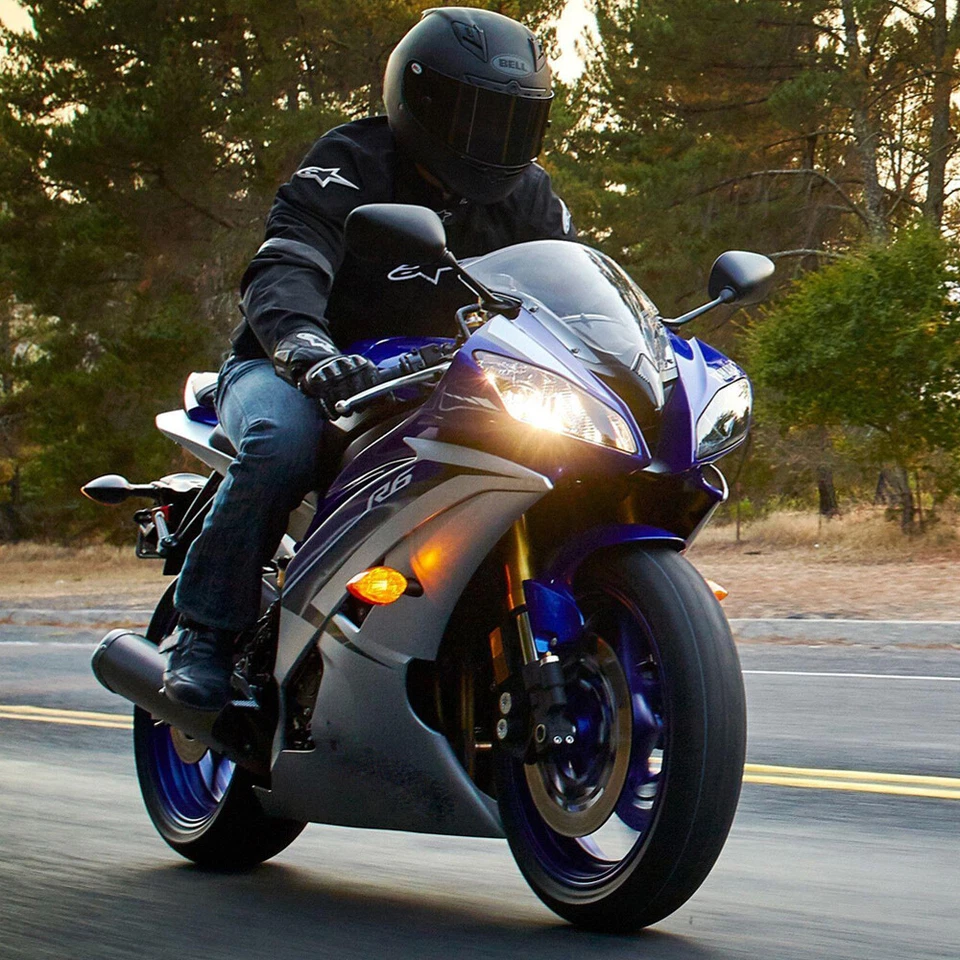 Front Headlight Head Light Lamp Assembly Fit For Yamaha YZF R6 YZF-R6 2008-2016 - Image 4 of 4