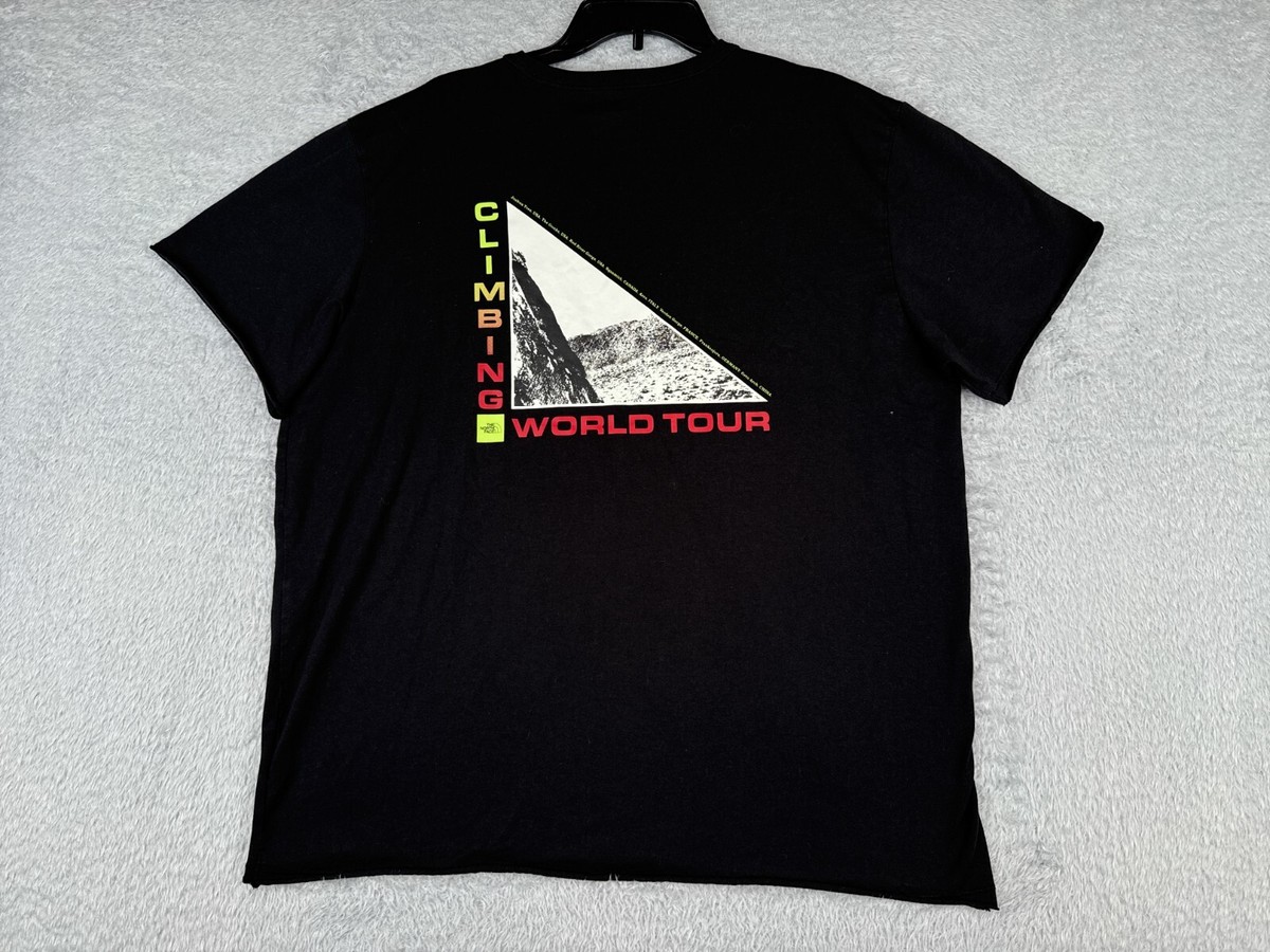 The North Face Shirt Men Extra Large Black Short Sleeve Crew