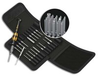 Wera Falttasche Mit 44 Mm Langen Bits Kraftform Kompakt Micro-Set ESD/21