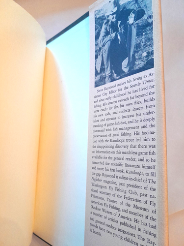 The Year of the Angler - Steve Raymond 1973 Hardcover w/dj Fly Fishing Trout - Imagen 9 de 10