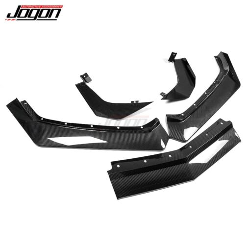 Kit de carrocería divisor de labios parachoques delantero de carbono seco para Corvette C8 Stingray Z51 2020+ - Imagen 12 de 18