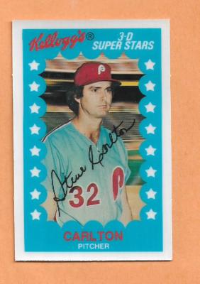 珍品　コカ・コーラ　野球カード　1982大リーグ STEVE CARLTON 1982 KELLOGGS 3-D SUPERSTARS CARD # 27 | eBay
