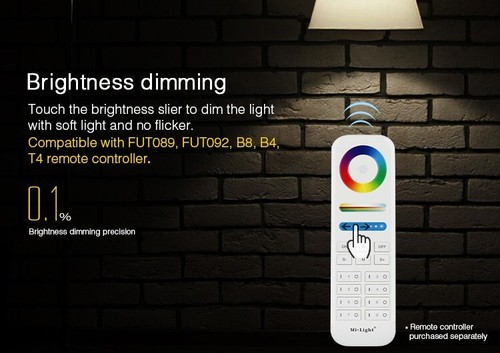MiLight Miboxer E27 12W RGB+CCT LED Bulb Spotlight FUT105 110-220V - Picture 5 of 6