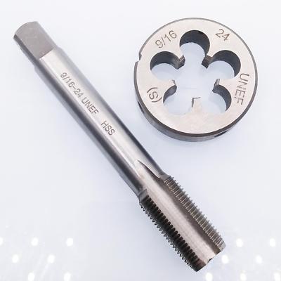 US Stock HSS 9/16-24 UNEF Tap & 9/16-24 UNEF Die Right Hand