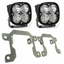 Baja Designs LED Squadron Sport Fog Pocket Light Kit For 2019 Ford Ranger 447607