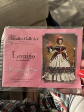 vintage, unopened, wrapped paradise galleries porcelain doll Louise