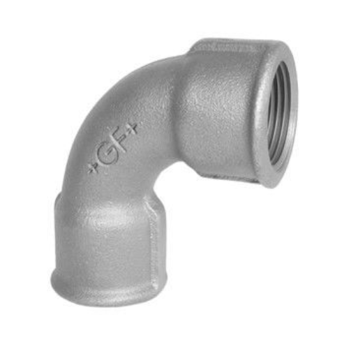 15nb (1/2"") Malleable Iron Short Radius 90° Bend Elbow Galvanised. Georg Fischer