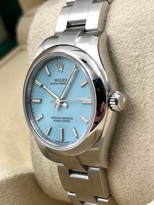 rolex 31mm tiffany ladies