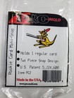 Pro-Mold # PC2 Rookie Card Mini-Snap Tite Card Holder 20 pt New 4 count lot — photo 2