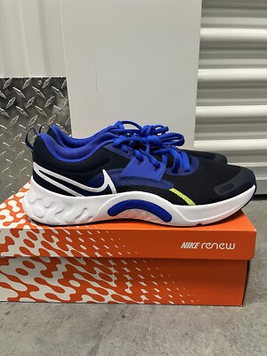 MEN NIKE DA1350 400 NIKE RENEW RETALIATION 3 NAVY/WHITE SHOES SNEAKERS New