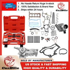Head Gasket Timing Chain Water Pump Kit For 1.4L 11-15 Cruze Sonic Buick Encore