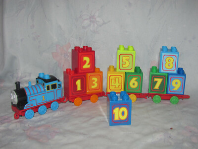 Mega Bloks Thomas Tank Engine Train 123 Count With Thomas