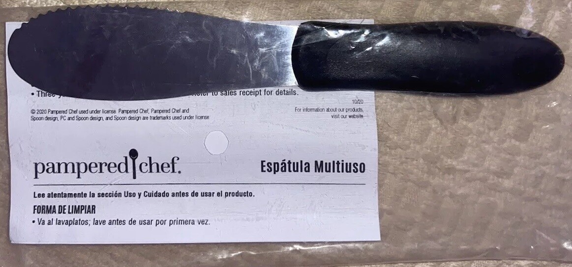 Pampered Chef All Purpose Spreader 1642 New Kitchen Tool