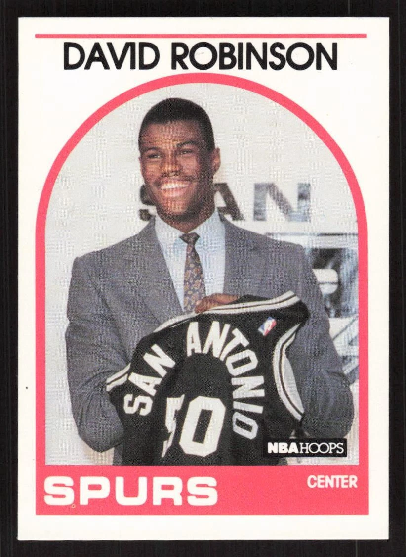 David Robinson trading card