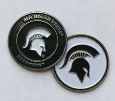 Michigan State Spartans Golf Ball Marker New