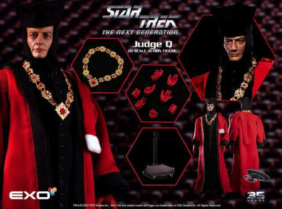 EXO - 6 - Star Trek - The Next Generation - Judge Q-  1/6 Scale Figure 30cm