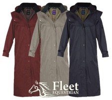 Jack Murphy Malvern Ladies Long Bush Coat - Waterproof, Equestrian, Country