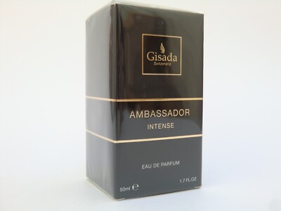 Gisada Ambassador Intense Men's EDP Nat Spray 50ml - 1.7 Oz BNIB