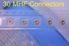30 Molex MCRF Ultra-microminiature MHF Connectors 6 GHz @ 50 Ohm P/N: 0734120110