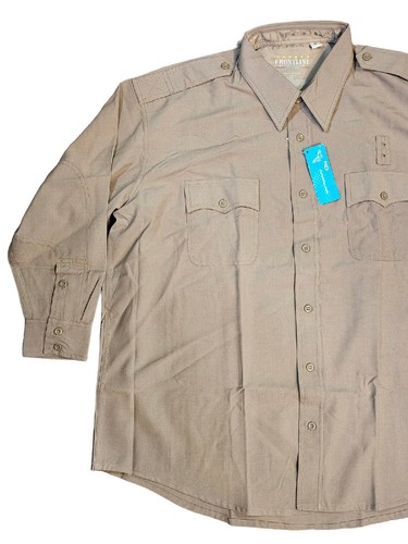 Frontline Tact Squad Call Of Duty Mens Shirt 19/34 Brown Long Sleeve NWT - Picture 2 of 11