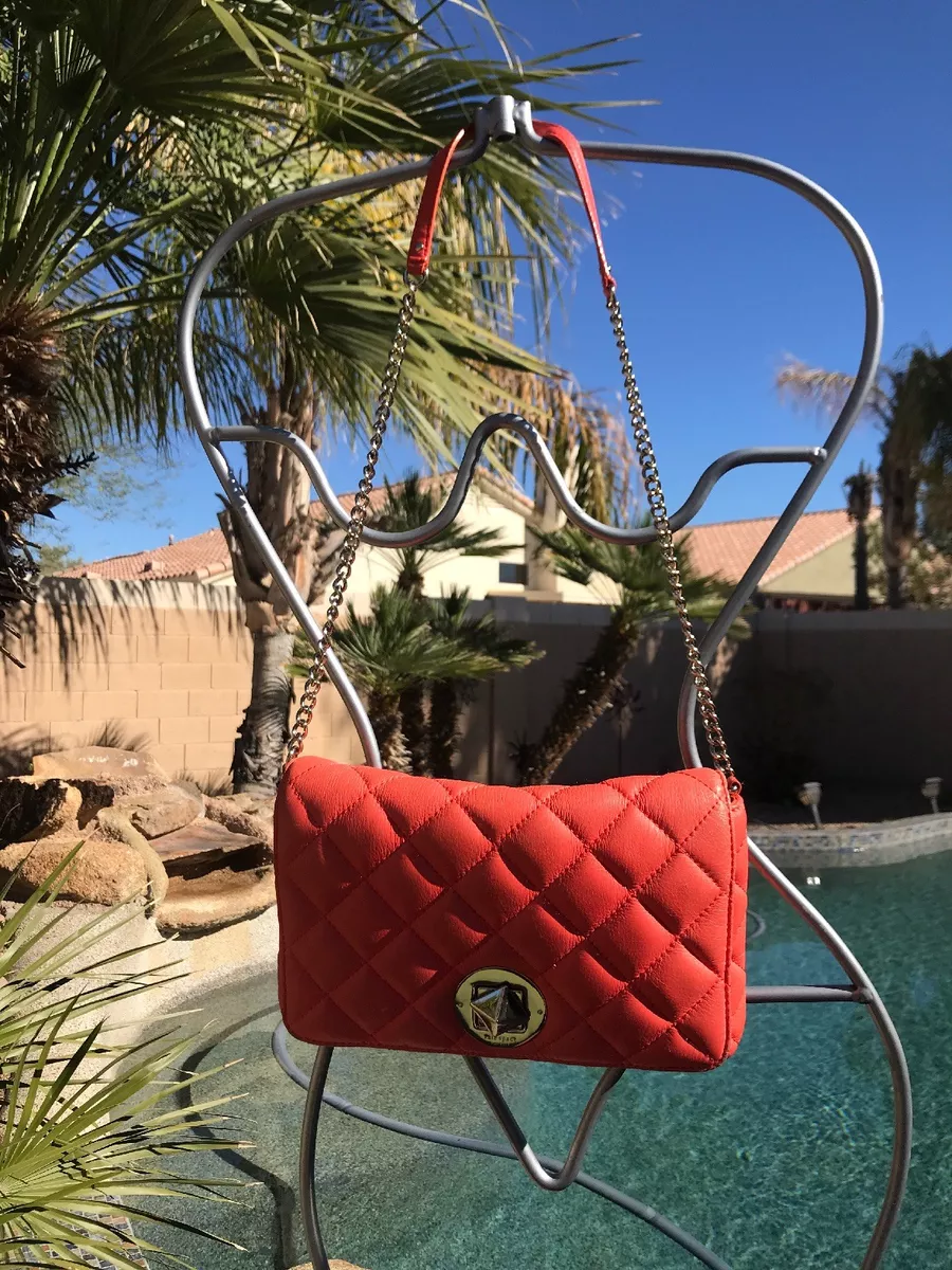 Kate spade pink and orange purse sale