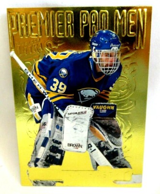 Dominik Hasek 1994-95 Fleer Ultra Premier Pad Men Gold Foil!Sabres