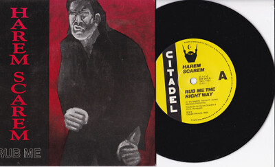 Harem Scarem -Rub Me The Right Way / Peace Of Mind- 7'' 45 Australia Citadel 1989