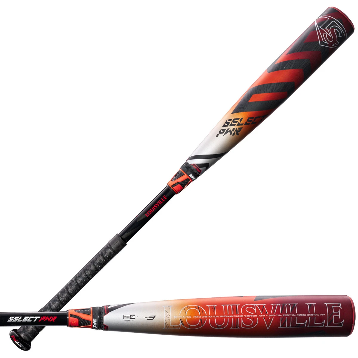 Batte De Baseball Louisville Slugger Prime, 27 Pouces, 17 Onces, Diamètre 2 3/4, Adulte