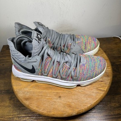 Nike KD 10 Multi Color Shoes Men's Size 11 897815-900