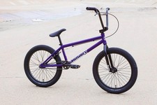 Sunday 2025 Primer 21" Toptube BMX Bike Matte Midnight Purple