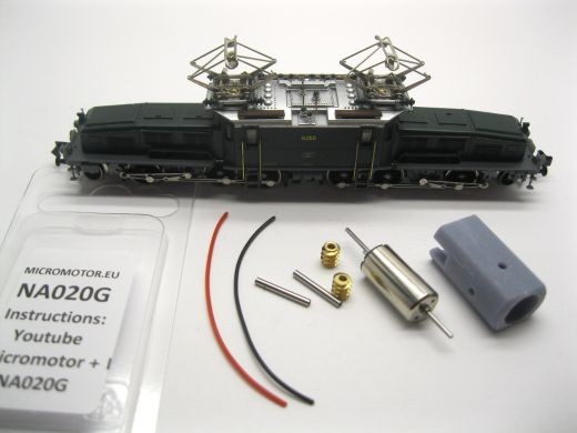 Micromotor.eu NA020G Arnold Krokodil, Ae 6/8 II, Be 6/8 II Coreless Motor Kit