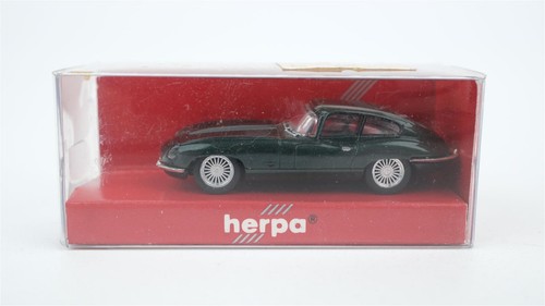 Herpa H0 032018 Jaguar E verde oscuro | Zustand: Gebraucht