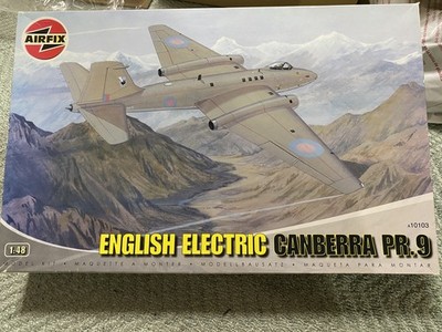 1/48 English Electric Canberra PR.9 Plastik Modellbausatz