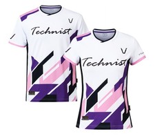 TECHNIST 26S/S Unisex Badminton T-Shirt Sportswear Training Top Tee NWT TNT66009