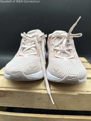 Nike Renew Ride 2 Soft Pink White Women's Running Shoes Size 8 COA