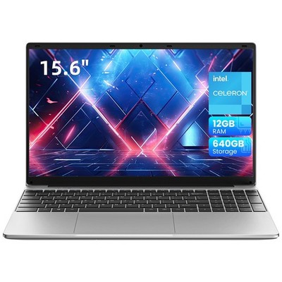 Laptop 15.6 Inch FHD Display Including 12GB RAM 128GB eMMc + 512GB SSD