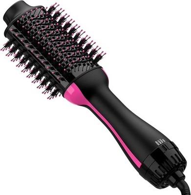  Profi 1-Schritt Haartrockner & Volumizer | Heißluftbürste Styler | Rosa &...