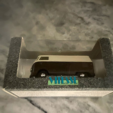 Vitesse 1:43 Volkswagen VW Bulli 1958 Brown/White Diecast Van w/ Case