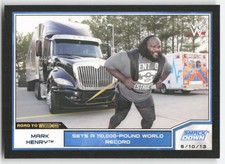 2014 Topps WWE Road to Wrestlemania Blue Mark Henry #8
