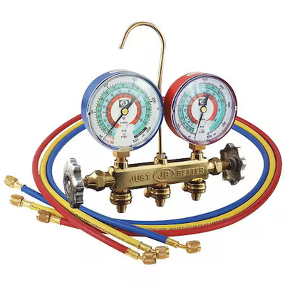 #ad Jb Industries 22733 Mechanical Manifold Gauge Set 3 Valves $186.99