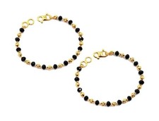 Baby Crystal Nazariya Bracelet Brass Bangle for Baby Boys Girls