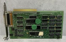 Vintage 1980s 8-bit ISA Parallel I/O Card PC Expansion UNTESTED