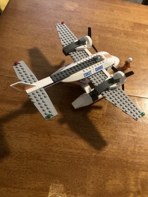 Lego City Coast Guard Plane 60015 Plane And Pilot 100% Complete Without Boat