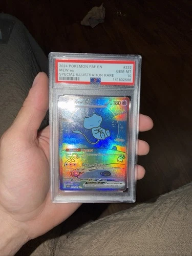 New ListingPokémon Mew ex 232/091 SV: Paldean Fates Special Illustration Rare PSA 10 Holo