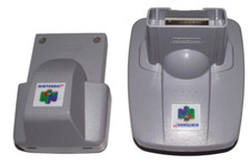 Official Nintendo 64 N64 Transfer Pak & Rumble Pak Bundle - NUS-019 - NUS-013