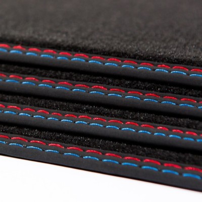For BMW 3-Series Black Velour Car Mats 4pc   2019 2026 G20/G21   OEM quality M3