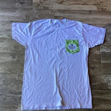 Tanqueray Large Tshirt Rangpur Lime Gin & Soda White Short Sleeve