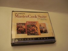 Vintage 1997 The Complete Master Cook Suite 3 CD Set Sierra Home PC CD-ROM EUC